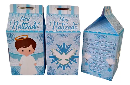 Lembrancinha Batizado Azul