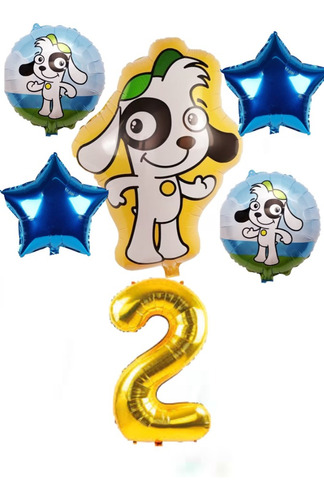 Set Globos Perro Doki