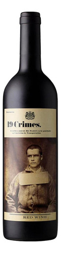 Pack De 6 Vino Tinto 19 Crimes Sea Cabernet Sauvignon 750 Ml