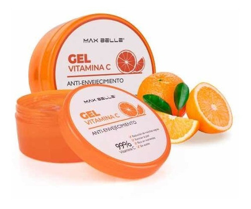 Pack 3 Gel Hidratante Facial Antienvejecimiento Vitamina C