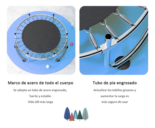 Trampolín Para Niños Trampolín Seguro Con Protección