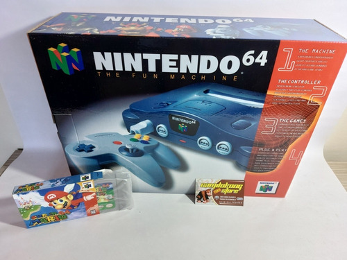 Nintendo 64 En Caja Con Super Mario 64