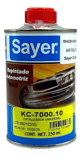 Catalizador Universal Automotriz  Sayer Kc-7000 