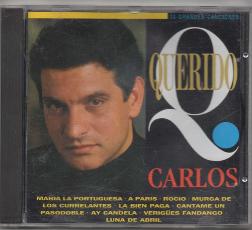 Carlos Cano. Querido  Carlos. Cd Original Usado Qqa. Be.,