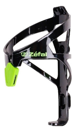 Porta Anfora Bicicleta Tecnopolímero Zefal Bicolor Pulse A2 Color Negro/Verde