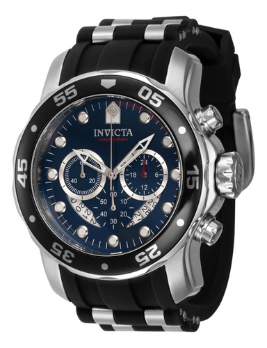 Reloj Para Hombres Invicta Pro Diver 40476 Negro, Acero