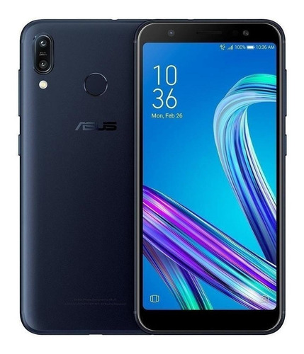 Asus ZenFone Max M3 ZB555KL Dual SIM 64 GB preto 4 GB RAM