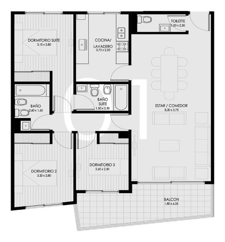 Departamento En Venta - 3 Dormitorios 2 Baños - 110mts2 - Caballito