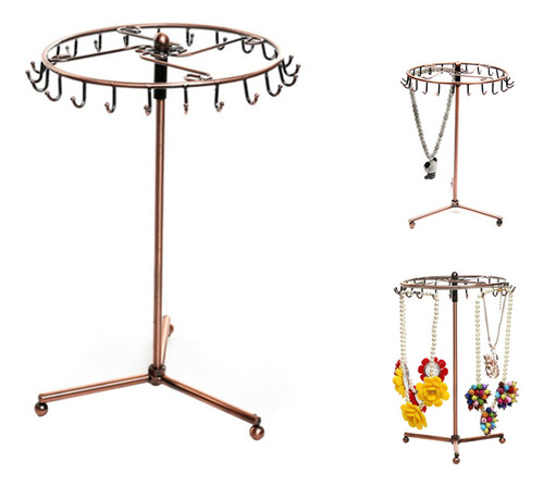 Soporte Giratorio Para Collares, Pulseras Y Joyas Con 23 Gan