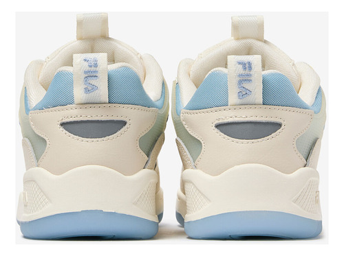 Tenis Fila Corda 180r Para Dama Y Jr Color Beige Con Azul 5tm02030-147 I