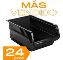 7 Gavetas De Plastico Apilables No1 14x10x8