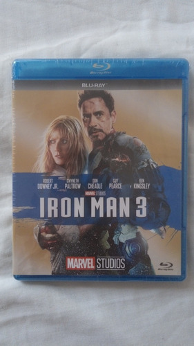 Blu Ray Original Iron Man 3 Jamás Abierta