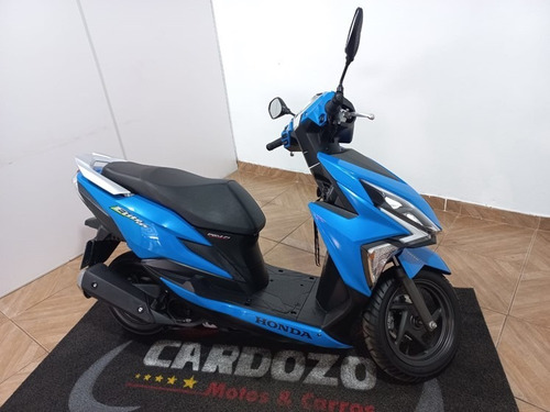 Imagem 3 de 8 de Honda Elite 125i 2021 Azul