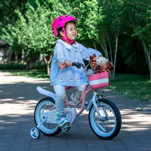 Bicicleta Niña Con Cesta En Varios Tamaños Y Colores