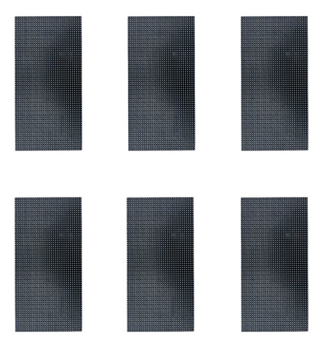 Kit 6 Módulo Painel De Led P5 Out 320x160mm Lote 3a