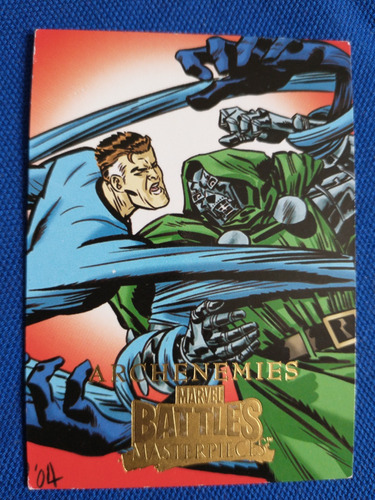 Marvel Masterpieces'08 Battle Archenemies#47 Mr Fantastic