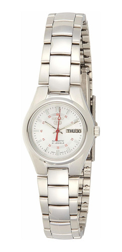 Seiko Reloj De Pulsera De Acero Inoxidable Con Esfera Platea