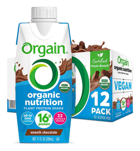 Orgain Batido De Nutrición Vegano