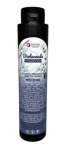 Alisado Orgánico 1 Solo  Paso Progresivo 700 Ml