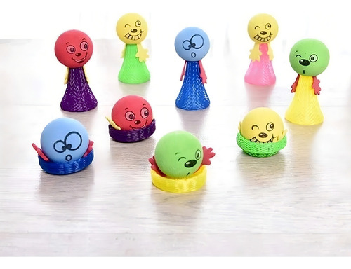 40 Pula Pula Fidget Toy Pop It Brinquedo Popit Fly Jump Elf Cor Colorido