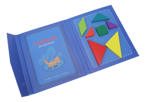 Clip Magnético Para Libros Tangram Toys, Diseño Geométrico E