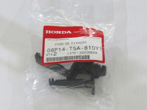 Kit 2 Pinos Fixação Tapete Veículos Honda Original