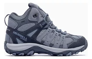 Bota Merrell Mujer Accentor 3 Mid Wp Gris