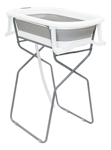 Bañera Plegable Infanti Gris Con Soporte