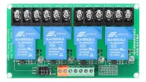 Comprar Módulo Relé 4 Canales 30a Optoacoplado 5v 12v 24v