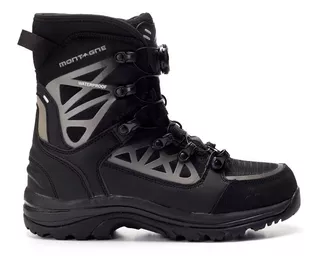 Botas Pre Ski Acrux Montagne Aquaclever Nieve Hombre Negro