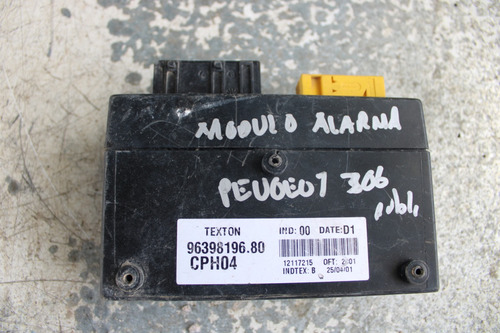 Modulo Alarma Peugeot 306 2002  2.0  96398196-80    K1055