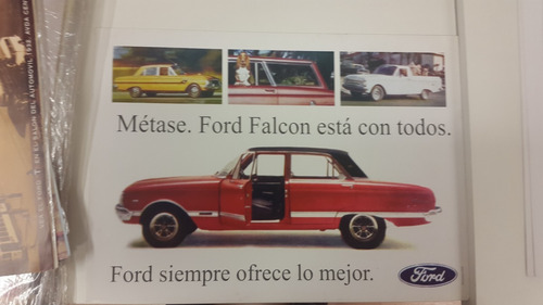 Poster Publicidad Ford Falcon