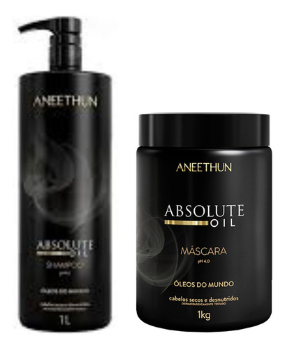Kit Aneethun Absolut Oil Aneethun Sh + Máscara - Nutrição