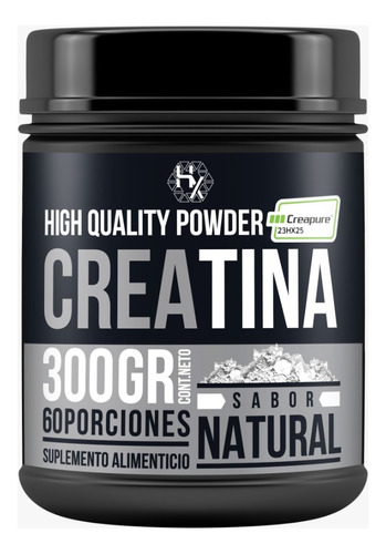 Holix Lab Creatina Monohidratada 300gr 60 Serv. Creapure Sfn