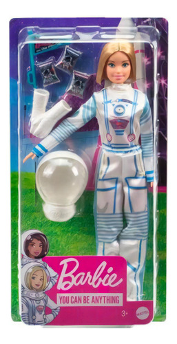 Muñeca Barbie You Can Be Anything Astronauta Mattel GTW30