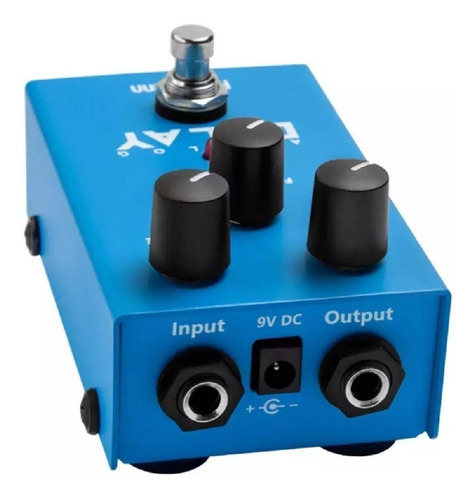 Imagem 2 de 6 de Pedal de efeito para instrumento de cordas Fuhrmann Analog Delay AD20 azul