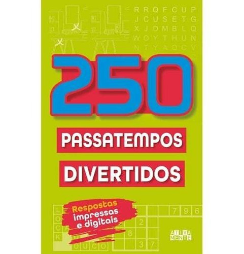 Livro 250 Passatempos Divertidos - Novo
