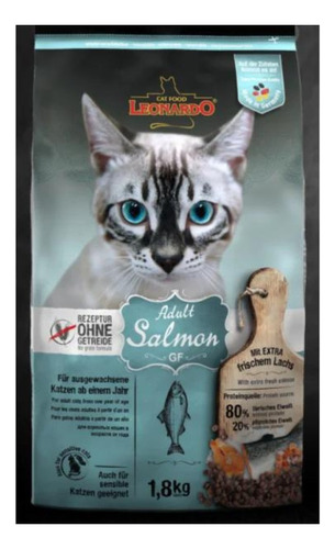 Leonardo Gato Adulto Grain-free Salmon - 1.8 Kg