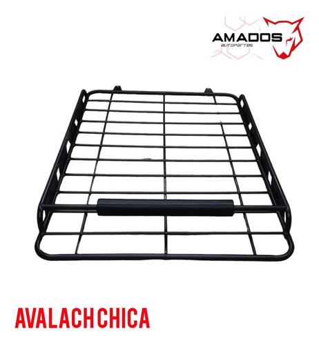 Rack Maletero Canasta 1.60*1.10 Reforzado Negro Atr Racks