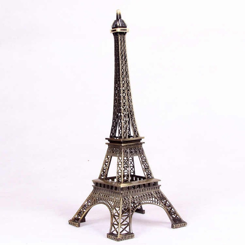 Torre Eiffel Paris Francia 22 Cm De Metal