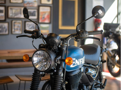 Imagen 9 de 25 de Royal Enfield Hntr 350 Rebel Blue Reserva