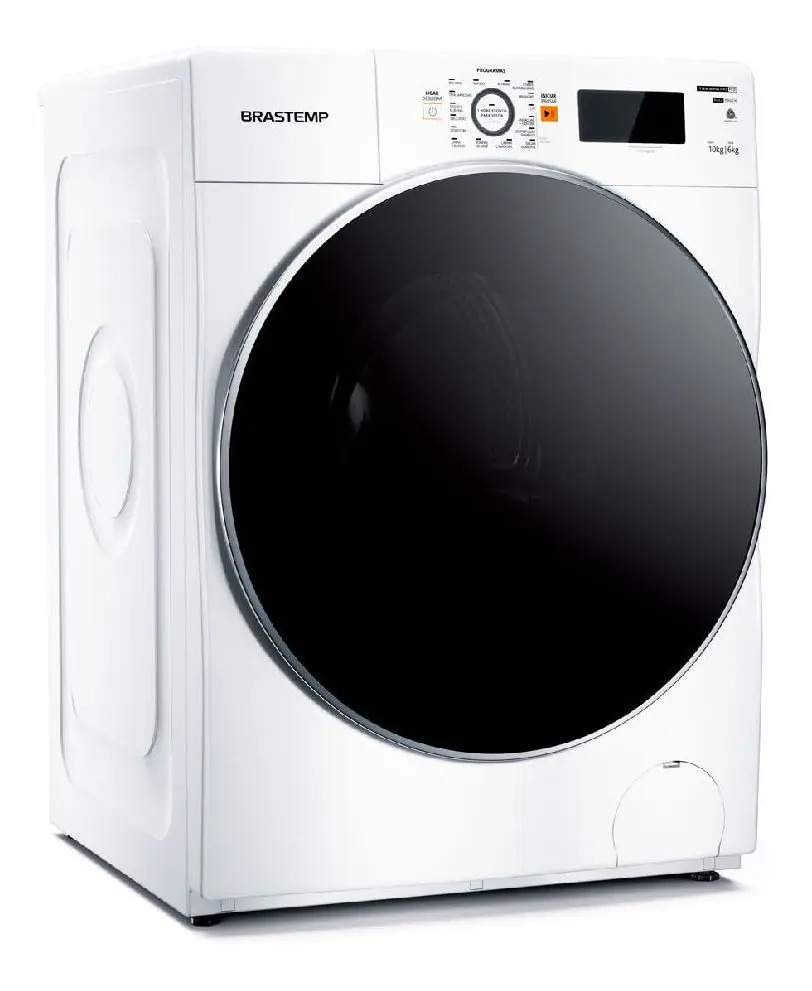 Lava E Seca Brastemp 10,1kg/6kg Branca Água Quente Com Ciclo Cor Branco BNQ10A