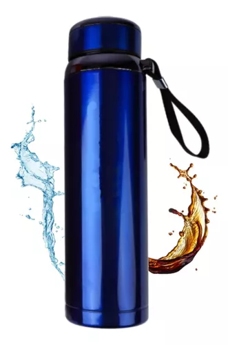 Botella de agua de 2 litros, termo de acero inoxidable, aislado, para  deportes al aire libre