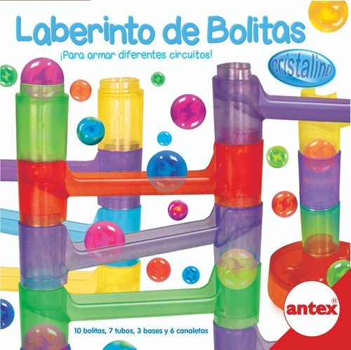 Laberinto De Bolitas Cristalino Juego De Mesa Antex 3324