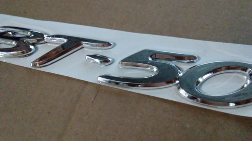 Emblema Mazda Bt 50 Compuerta Cromado Adhesivo C/u