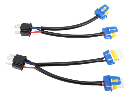 Adaptador Para Faros Delanteros H4 A 9005 9006, Cable De Con