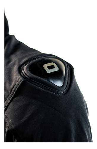 Campera Moto Urban Winter Drostav Softshell Cuello Aviador