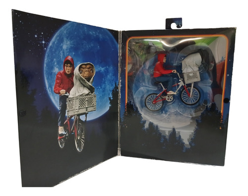 Colección Neca E T Y Elliott Con Bicicleta 40 Aniversario