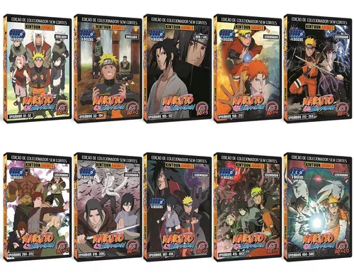 Naruto Clássico Dublado + Filmes + Ovas Em Dvd