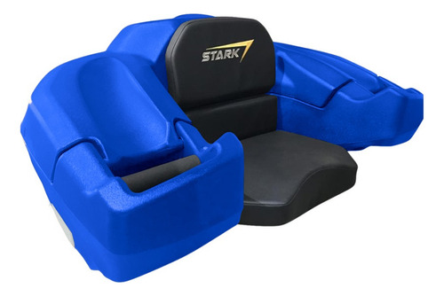 Caja De Almacenamiento Stark7 Universal Asiento De 75l Azul